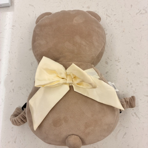 Puppapupo小熊防撞背包+奶嘴鏈