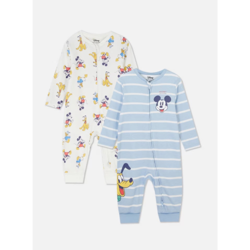 現貨?74、80cm英國??Primark迪士尼米奇連身衣兩件組6-9m、9-12m