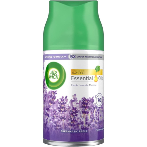 【Air Wick 喜詩】自動空氣香氛噴霧補充罐-薰衣草(250ml)【6411】