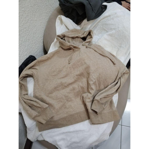 UNIQLO 女生 長袖 帽T 保暖 XL號 75%棉