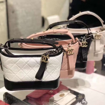 二手Chanel香奈兒女包牛皮流浪包斜挎包單肩包多色