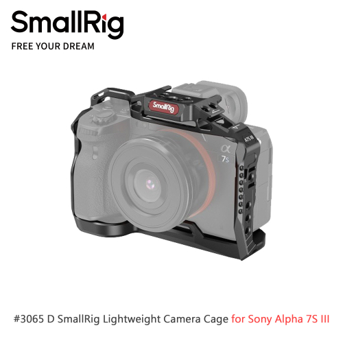 三重☆大人氣☆ SmallRig 3065 D 鋁鎂合金 專用 提籠 兔籠 for Sony A7S III A7S3