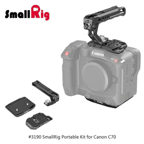 三重☆大人氣☆ SmallRig 3190 上提 手把 擴充 底板 套組 for Canon C70
