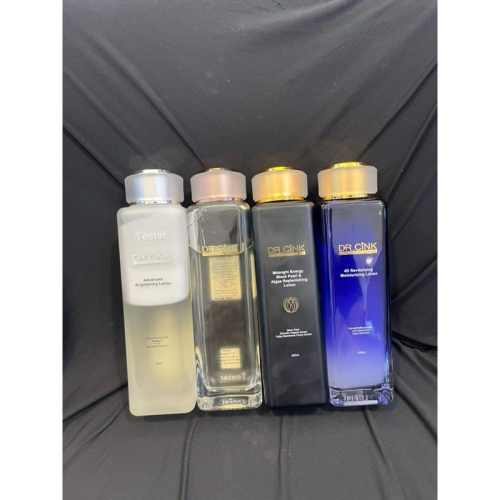?兔兔小舖 Dr.cink 花蜜酵母精華露 200ml /頂粹黑藻煥顏露200ml /雪姬外泌體雙層喚白露 150ml