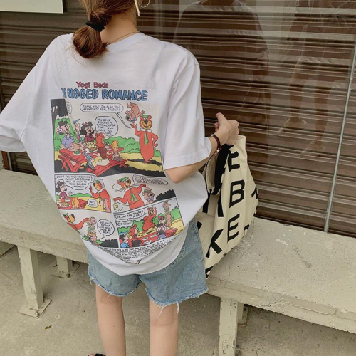 E’nes ?? Choose 2 Love 美式復古漫畫印花踢