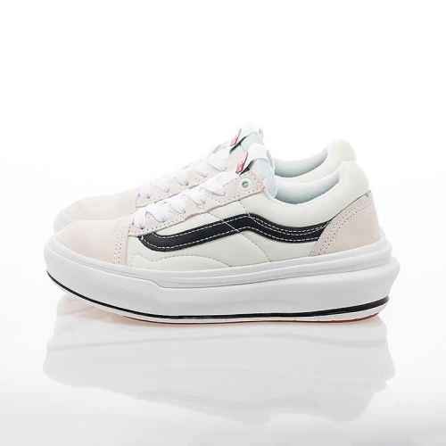 [unclev1966] Vans Old Skool Overt CC 白底黑線 經典款 增高 透氣 厚底 緩震