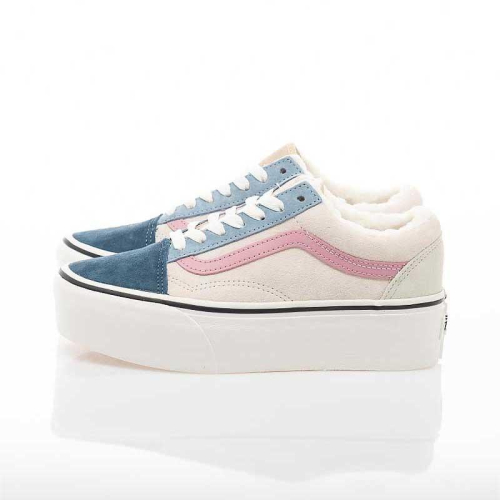 [unclev1966] Vans OLD SKOOL STACKFORM 繽紛 彩色 寶寶藍 厚底 增高 小隻女必備