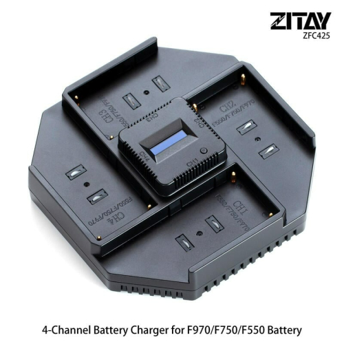 三重☆大人氣☆ 希鐵 ZITAY ZFC425 F550 F750 F970 四迴路 充電座 (不含電池)