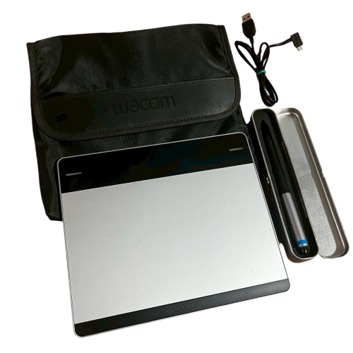 ❮二手❯ 日本 wacom Intuos 創意版 Pen&Touch(S) 繪圖板 CTH-480 多點觸控設計