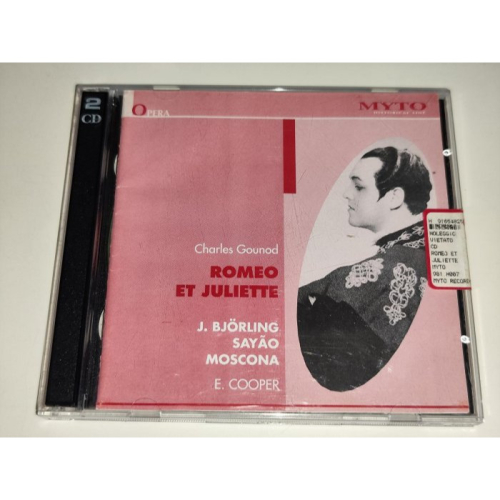 1947 Bjorling Sayao Cooper Gounod Romeo Et Juliette 2CD MYTO