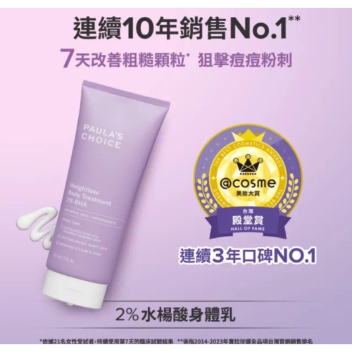 水楊酸+果酸身體乳210ml+小樣+化妝包