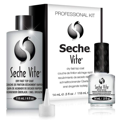 【Seche Vite】指甲油快乾亮油(118ml+14ml/組)【0503】
