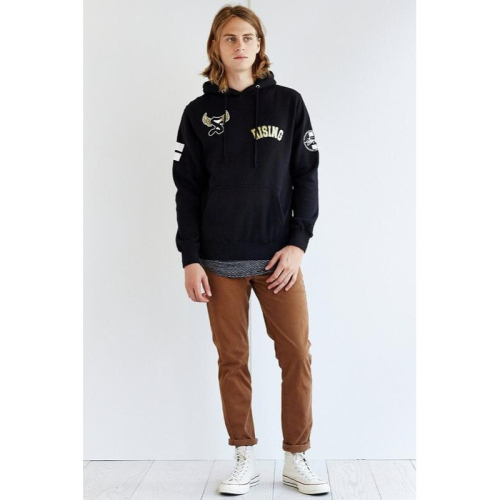 【美國Levis專賣】Stussy Rising 80 Hooded Sweats 百搭 帽T 連帽衛衣 大學T現貨M號