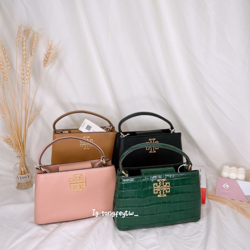 美國代購??台灣現貨 Tory Burch 大金logo黛妃包 T型包 手提斜背包