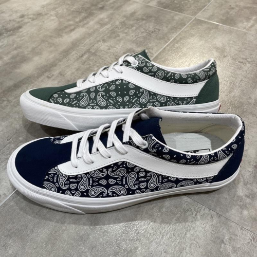 [unclev1966] Vans Bold Ni 變形蟲 深藍 墨綠 刺繡 大波浪 軟墊
