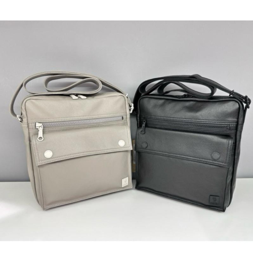 PORTER INTERNATIONAL 輕霧復古ASHER斜背包 深藍 灰 代購 11843-005 福袋