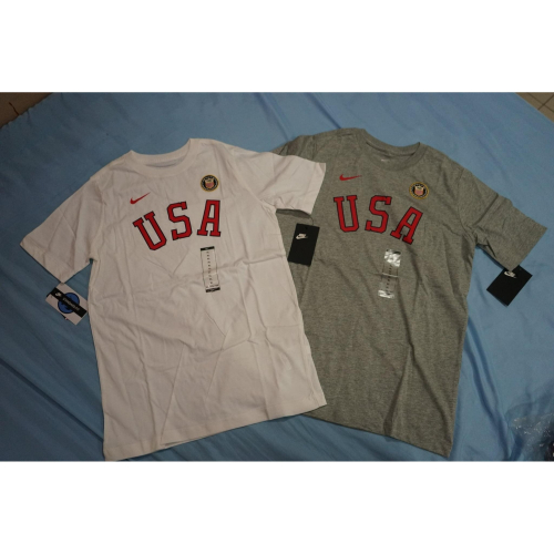Nike 美國隊 奧運 夢幻隊 上衣 USA 白 青年版XL