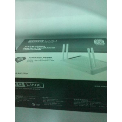 TOTOLINK A3002RU AC1200 Giga無線VPN翻牆WiFi路由器分享器 USB