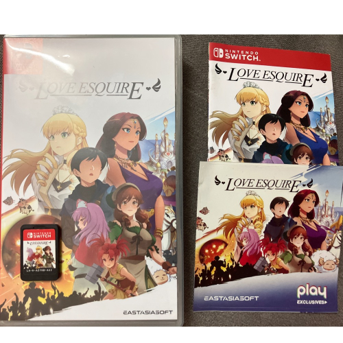 【二手現貨】NS Switch遊戲 LOVE ESQUIRE 小兵求愛記 (支援 繁體中文)