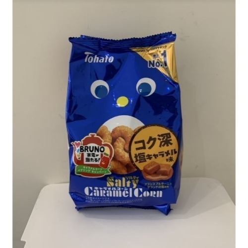 Tohato東鳩 焦糖玉米脆果-鹽焦糖風味
