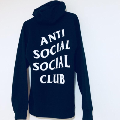 ASSC 美國官網購 antisocialsocialclub Mind Games Hoodie 黑 S 帽t