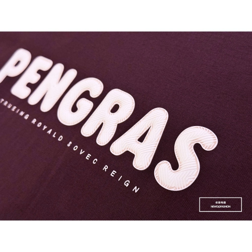 『新品上市』重磅斜紋Pengras短T(NOF2404N8020)-紫