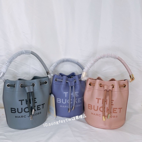 美國代購??台灣現貨 Marc Jacobs 專櫃款 水桶包 斜背包