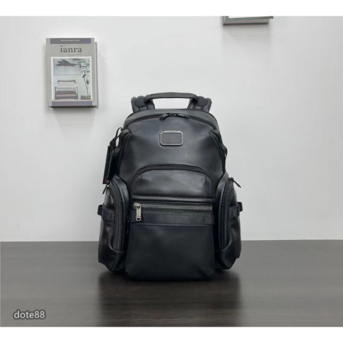 【TUMI】途米男士時尚雙肩背包登山包書包筆電包真皮材質防水多口袋隔層多耐磨耐用生日禮物簡便實用大容量輕便實用簡約大氣