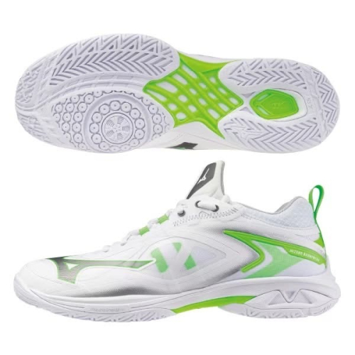 （羽球世家）MIZUNO 美津濃 WAVE CLAW NEO 3 羽球鞋白色