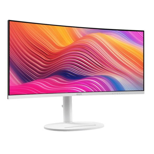 MSI 微星 Modern MD342CQPW 34型 曲面 2K 美型螢幕(白色)