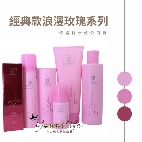絕對正品!~熱賣?浪漫系列一組下單區(浪漫乳液.浪漫噴霧.浪漫體香露.浪漫香水.浪漫香粉.浪漫沐浴露)科士威乳液