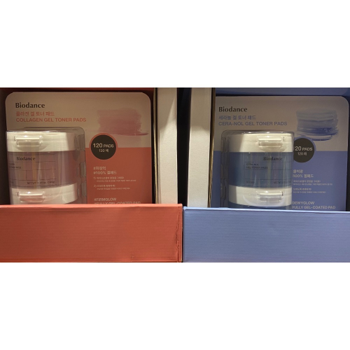 BIODANCE 凝膠棉片組60片2入 藍色款:玻尿酸/粉色款:膠原蛋白-吉兒好市多COSTCO代購