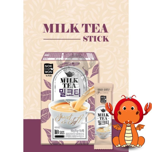 韓國 NOKCHAWON 綠茶園 奶茶 綠茶園奶茶 無咖啡因 無咖啡因奶茶 隨身包奶茶 下午茶
