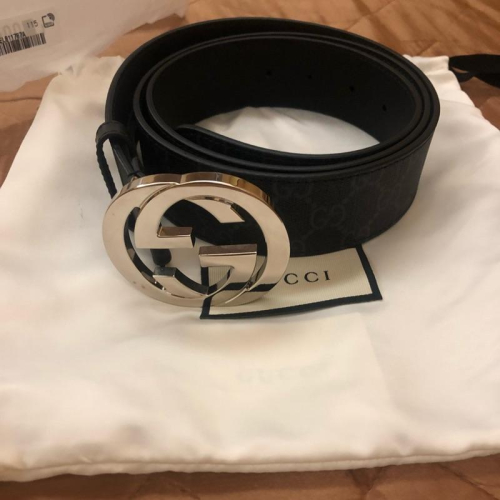 Gucci 基本款提花系列皮帶