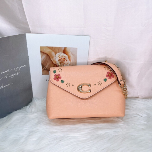 美國代購 台灣現貨 Coach 兩用鏈包 C字掀蓋鏈背包 肩背包 斜背包
