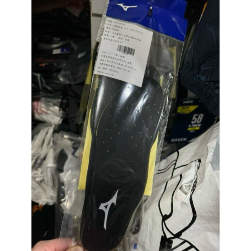 （羽球世家) 美津濃 Mizuno 厚底 羽球鞋墊 運動鞋墊 J3TA230101 支撐鞋墊