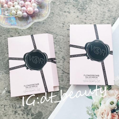 Viktor & Rolf Flowerbomb 玫瑰炸彈 女性淡香精 1.2ml 香水 試管香水 全新 VR