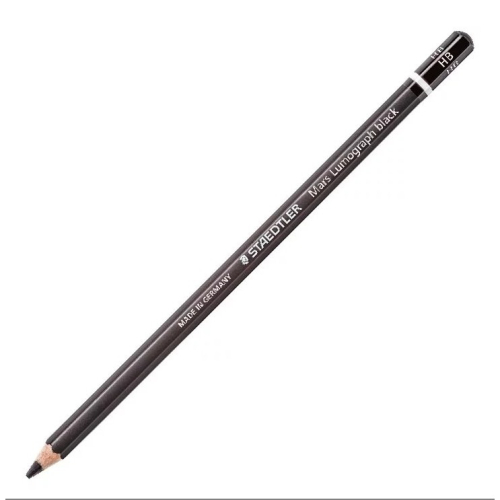 STAEDTLER 施德樓-黑桿專業素描專用鉛筆- MS1008B、7B、6B、4B、2B、HB