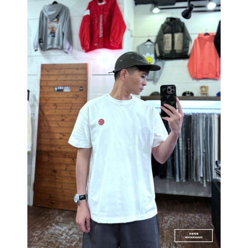 『新品上市』重磅R笑臉破壞短T(NOF2404N8038)-白