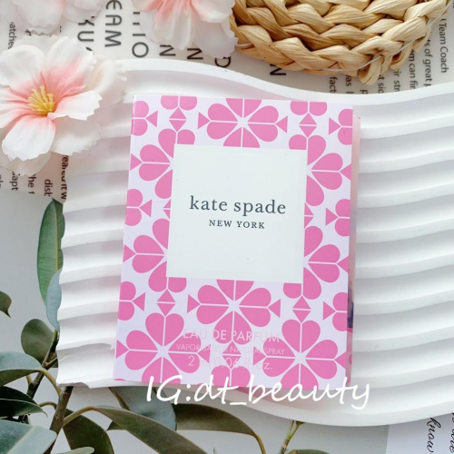 Kate spade 桃氣甜心女性淡香精 楷思培 桃氣甜心淡香水 2ml 香水 噴霧香水 試管香水