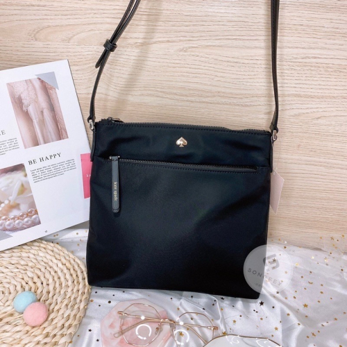 美國代購 台灣現貨 kate spade 尼龍側扁包 斜背包