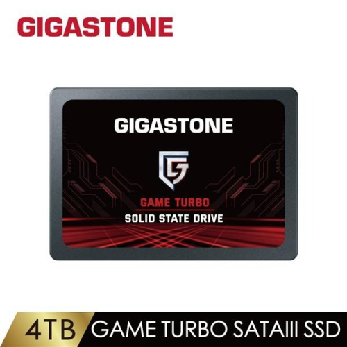 GIGASTONE Game Turbo SSD 4TB SATA III 2.5吋固態硬碟