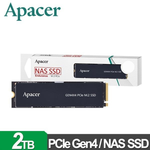 宇瞻 Apacer PB4480 2TB M.2 PCIe 4.0 NAS專用SSD