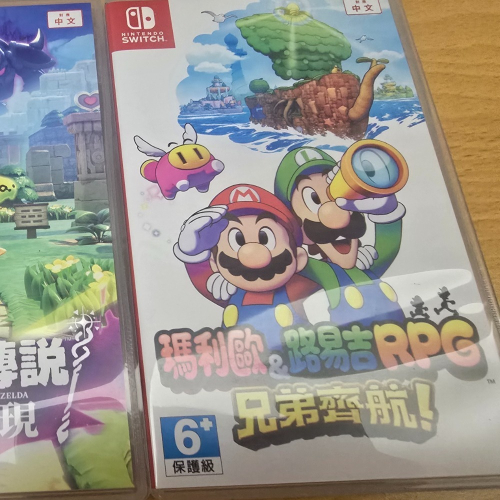 兄弟齊航 路易吉 rpg 二手 中文 ns switch