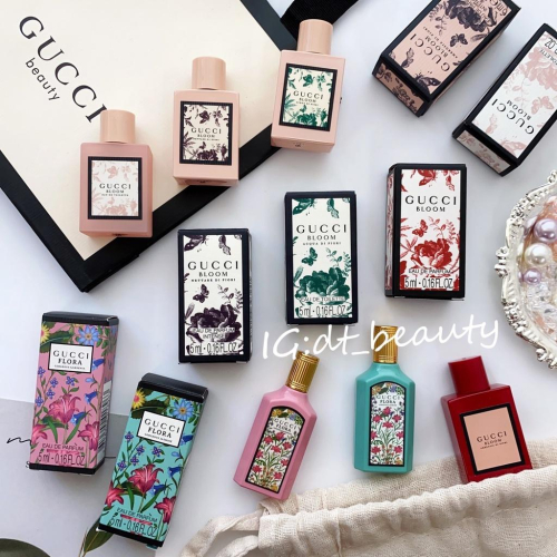 Gucci Flora 華麗梔子花 女性淡香水 5ml 香水 女香 男香 小香 花悅綠漾女性香水