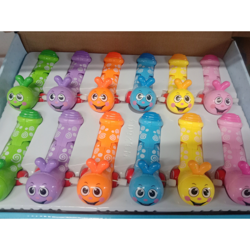 枕頭山 發條玩具 毛毛蟲 兒童玩具 交換禮物 吸引目光 禮物 贈品
