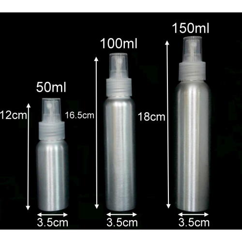 50ml.100ml.150ml 鋁罐噴頭/噴霧/分裝瓶