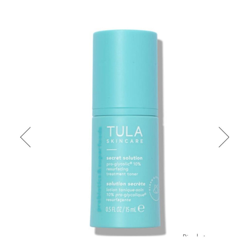 現貨?TULA Pro-Glycolic 10%果酸煥膚化妝水15ml原裝美版小容量試用AHA保濕