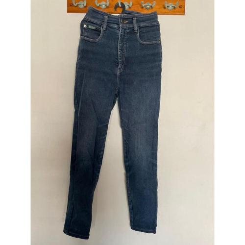 oak jeans 二手近全新深色牛仔長褲