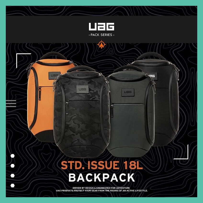 強強滾-UAG 耐衝擊潮流後背包 18L- (4色)